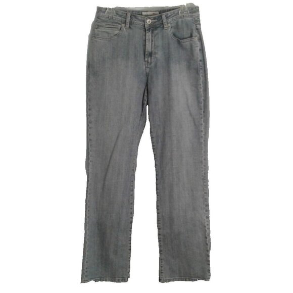 Chico's Platinum Size 0 small 4 short denim blue jeans - Picture 1 of 8